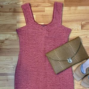 Poetry Mauve Bandage Dress, Sz. L